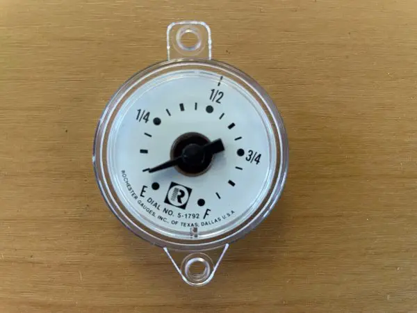 Surtees Boats Analogue Fuel Gauge