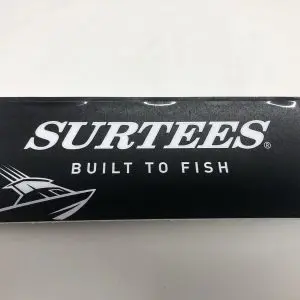 Surtees Boats Bumper Sticker